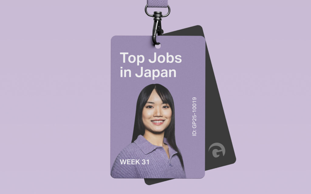 2025 Top Jobs in Japan Week 31