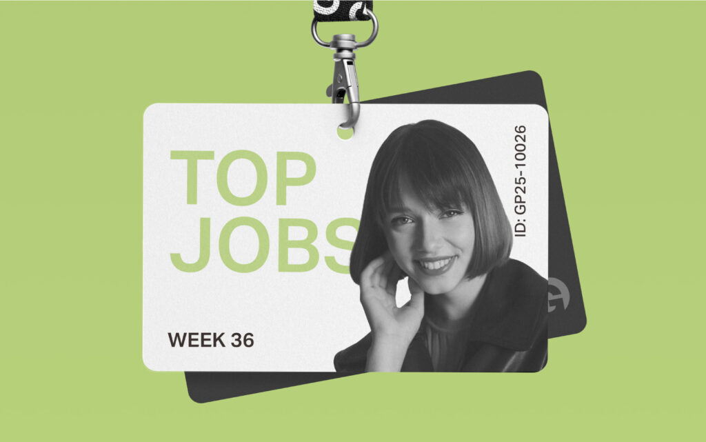 2025 Top Jobs in Japan Week 36