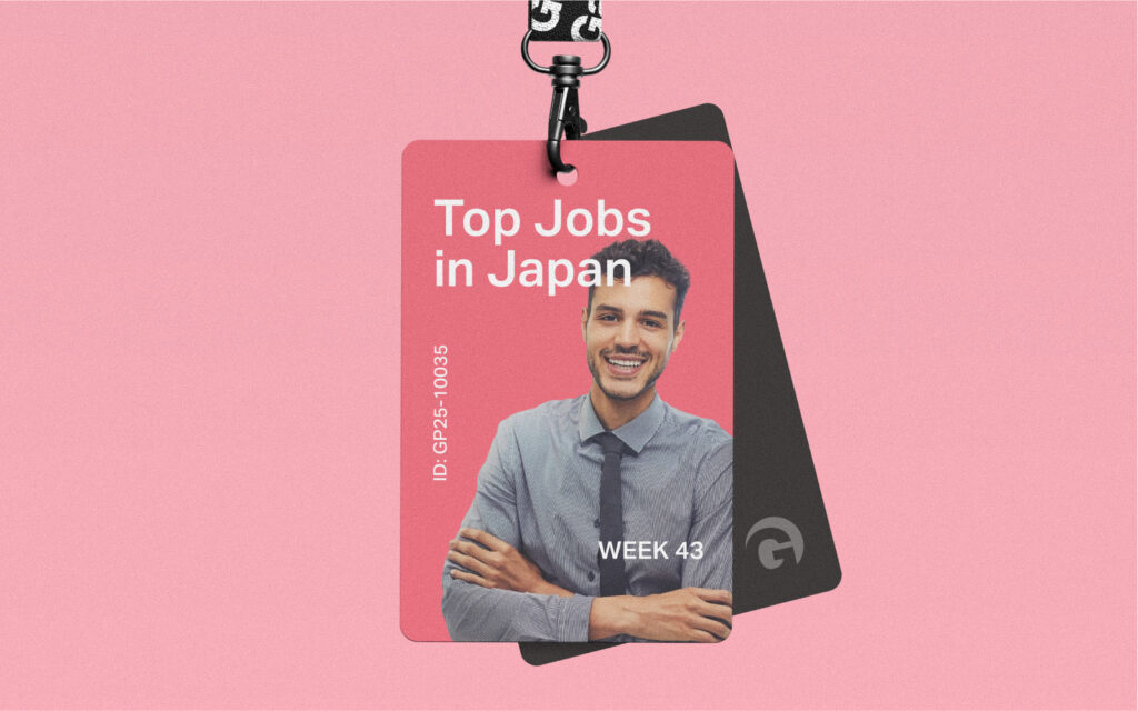 2025 Top Jobs in Japan Week 43