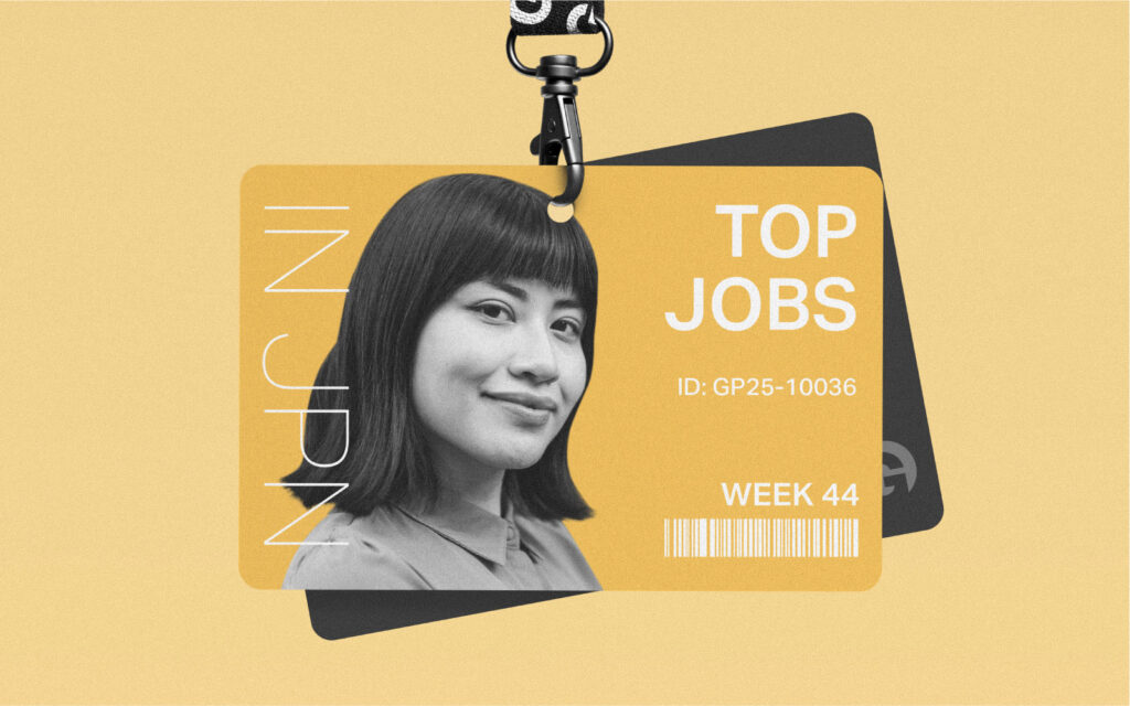 2025 Top Jobs in Japan Week 44